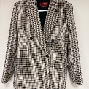 MaxMara wool blazer women’s size 8